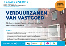 Opleiding Verduurzamen van Vastgoed
